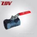 1PC Standard Port Threaded Ball Valve 2000PSI